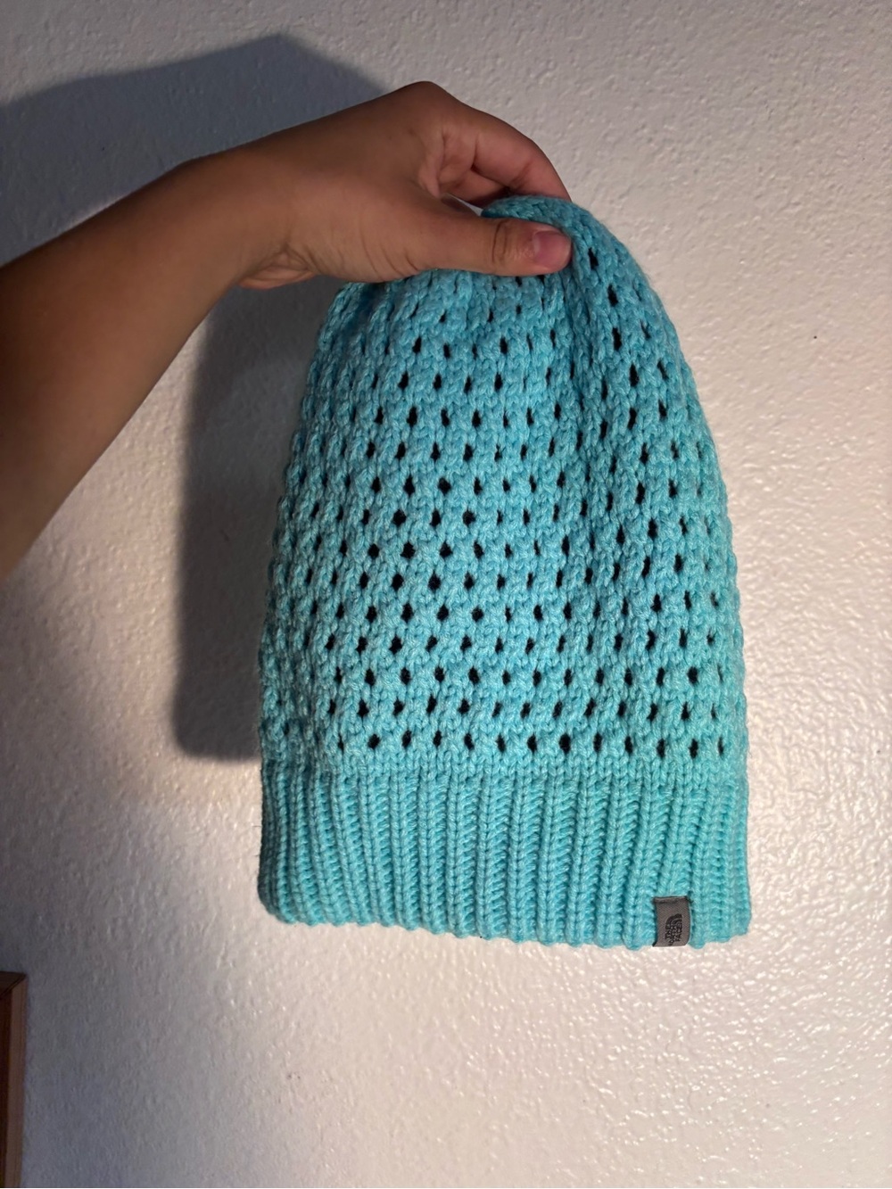 The North Face Teal Knit Beanie - Women